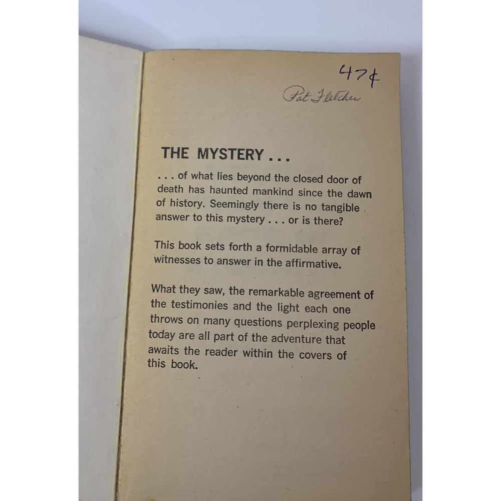 Vintage Voices From the Edge of Eternity What Is Life After Death Paperback Book - Picture 3 of 4